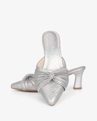 Dép Bít Mũi Hạnh Dung Quai Nơ Xoàn HD041100AD