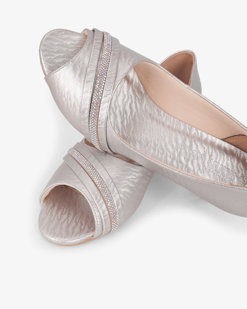 Giày Cao Gót Hạnh Dung Hở Mũi Xoàn Ngang HD041105AD