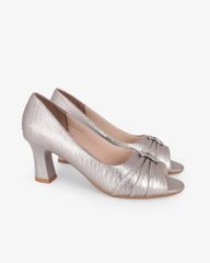 Giày Cao Gót Hạnh Dung Hở Mũi Xoàn Oval HD041106AD