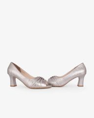 Giày Cao Gót Hạnh Dung Hở Mũi Xoàn Oval HD041106AD