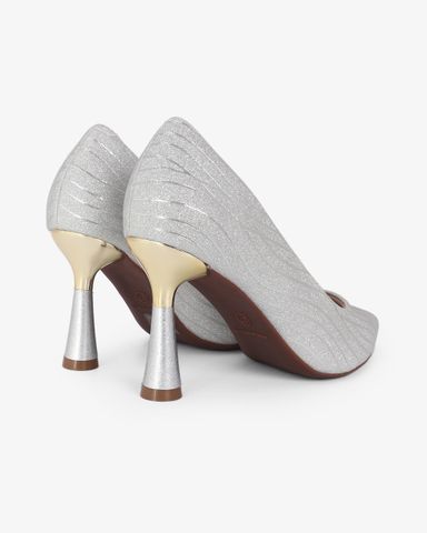 Giày Cao Gót Hạnh Dung Vân Châu Kim Tuyến HD0666BA