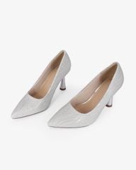 Giày Cao Gót Hạnh Dung Vân Châu Kim Tuyến HD0666BA