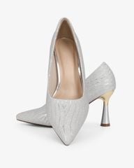 Giày Cao Gót Hạnh Dung Vân Châu Kim Tuyến HD0666BA