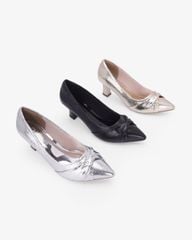 Giày Cao Gót Hạnh Dung Quai Xoắn Luxury HD0956AS