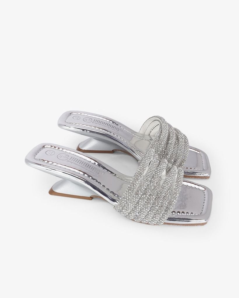 Dép Cao Gót Hạnh Dung Quai Xoàn HD11119AV