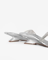 Dép Cao Gót Hạnh Dung Quai Xoàn Chéo HD11120AV