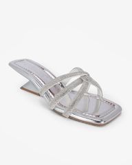 Dép Cao Gót Hạnh Dung Quai Xoàn Chéo HD11120AV