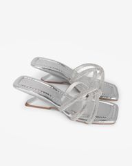 Dép Cao Gót Hạnh Dung Quai Xoàn Chéo HD11120AV