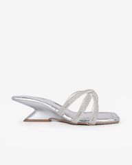 Dép Cao Gót Hạnh Dung Quai Xoàn Chéo HD11120AV