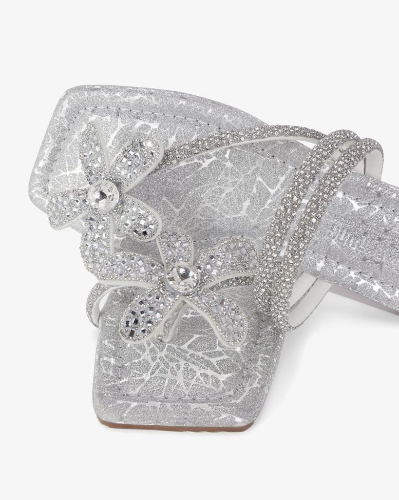 Dép Xẹp Hạnh Dung Quai Xỏ Ngón Hoa Xoàn HD11121AV