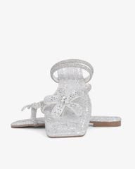 Dép Xẹp Hạnh Dung Quai Xỏ Ngón Hoa Xoàn HD11121AV