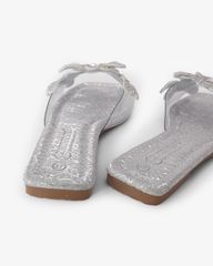 Dép Xẹp Hạnh Dung Quai Hoa Trong Suốt HD11122AV