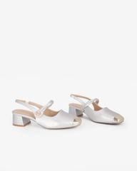 Giày Sandal Hạnh Dung Two Toned Kim Tuyến HD1501CH