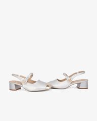 Giày Sandal Hạnh Dung Two Toned Kim Tuyến HD1501CH