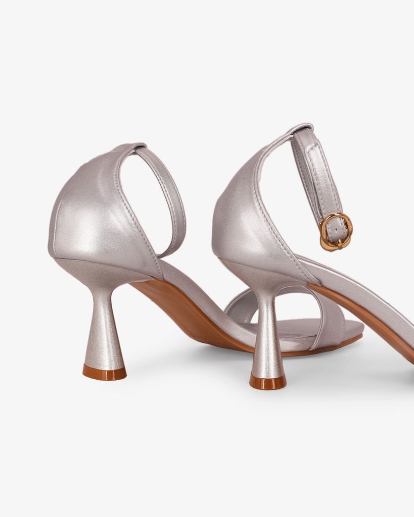 Sandal Hạnh Dung Cao Gót Quai Bít Cổ Chân HD29197AY