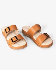 Dép Đế Xuồng Hạnh Dung Quai Nhị Khóa Nịt HD0307AC