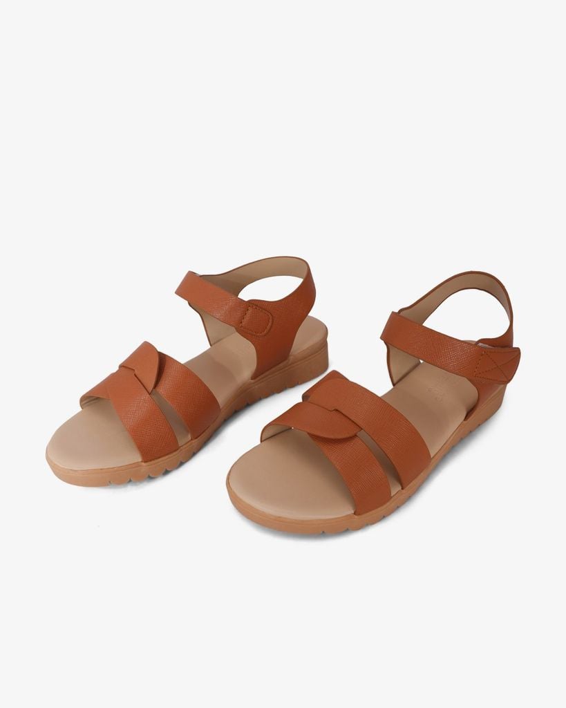 Sandal Xẹp Hạnh Dung Quai Đan Chéo HD0319AC