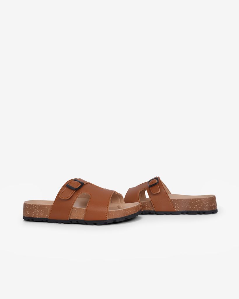 Dép Xẹp Hạnh Dung Quai Ôm Khóa Nịt HD0322AC