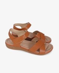 Sandal Xuồng Quai Đắp Chéo Trơn HD0324AC