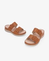 Dép Đế Xuồng Hạnh Dung Quai Hoa Đôi HD0330AC