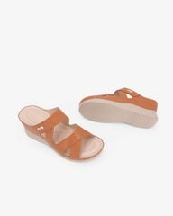 Dép Đế Xuồng Hạnh Dung Quai Hình Khối HD0331AC