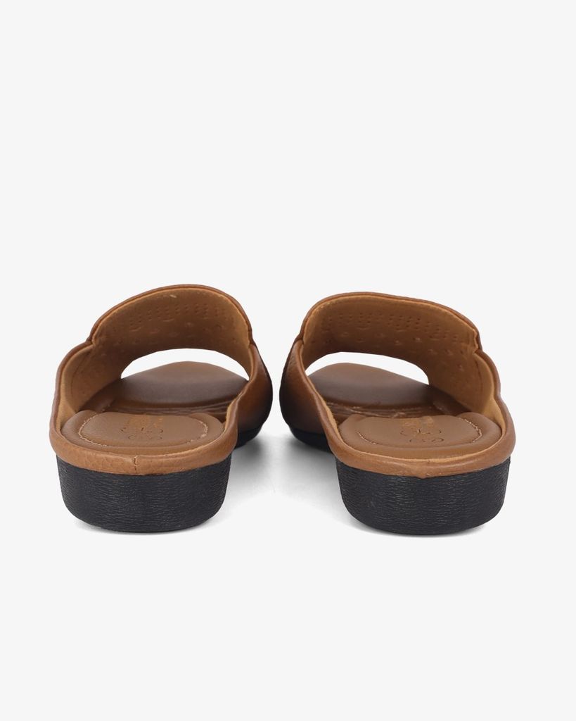 Dép Xuồng Hạnh Dung Hở Mũi Đục Lỗ HD041096AD