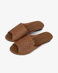 Dép Xuồng Hạnh Dung Hở Mũi Đục Lỗ HD041096AD