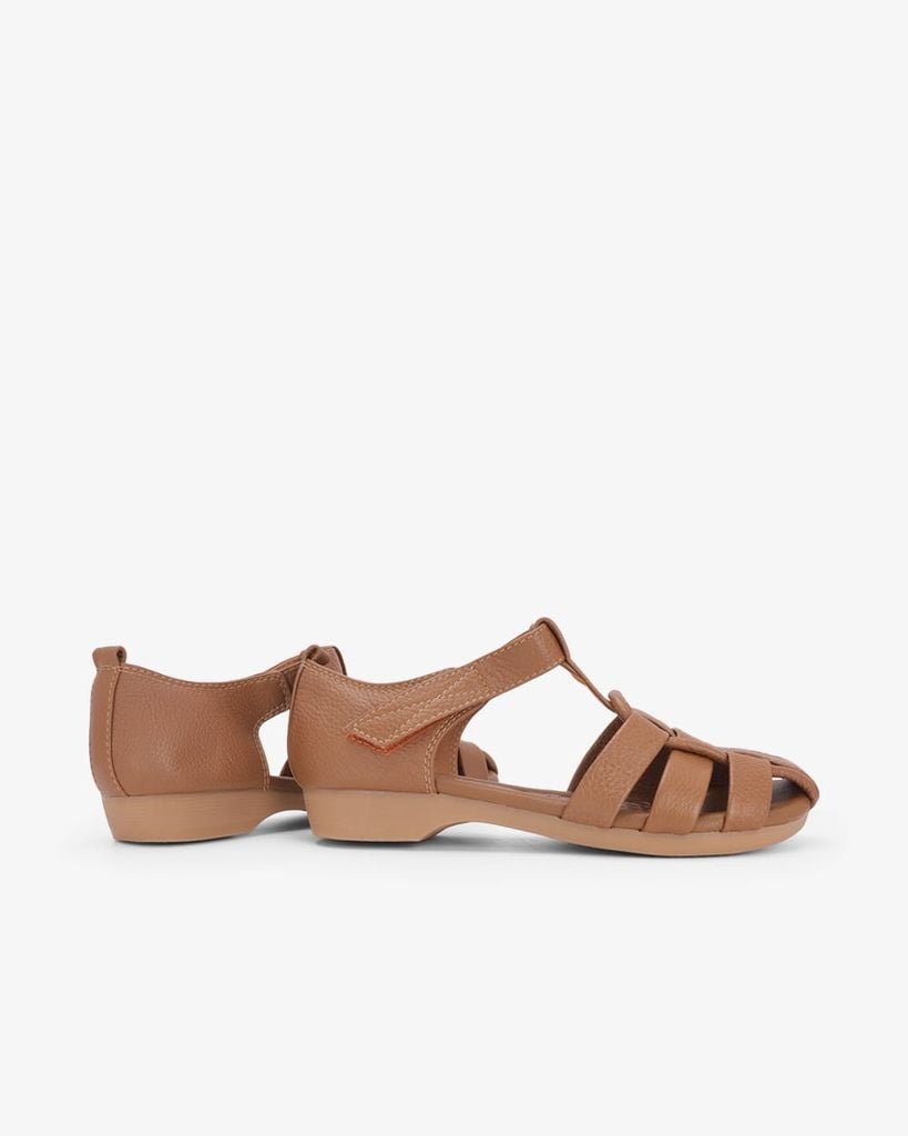 Sandal Đế Xẹp Hạnh Dung Quai Khóa Cài Đan HD041133AD