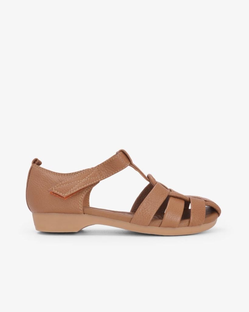 Sandal Đế Xẹp Hạnh Dung Quai Khóa Cài Đan HD041133AD