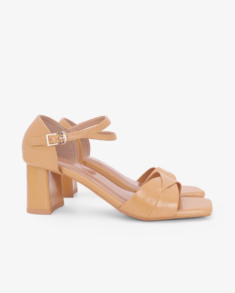 Sandal Cao Gót Hạnh Dung Quai Chéo HD041145AD