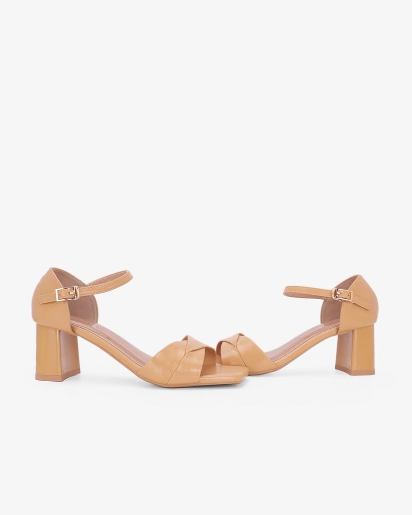 Sandal Cao Gót Hạnh Dung Quai Chéo HD041145AD