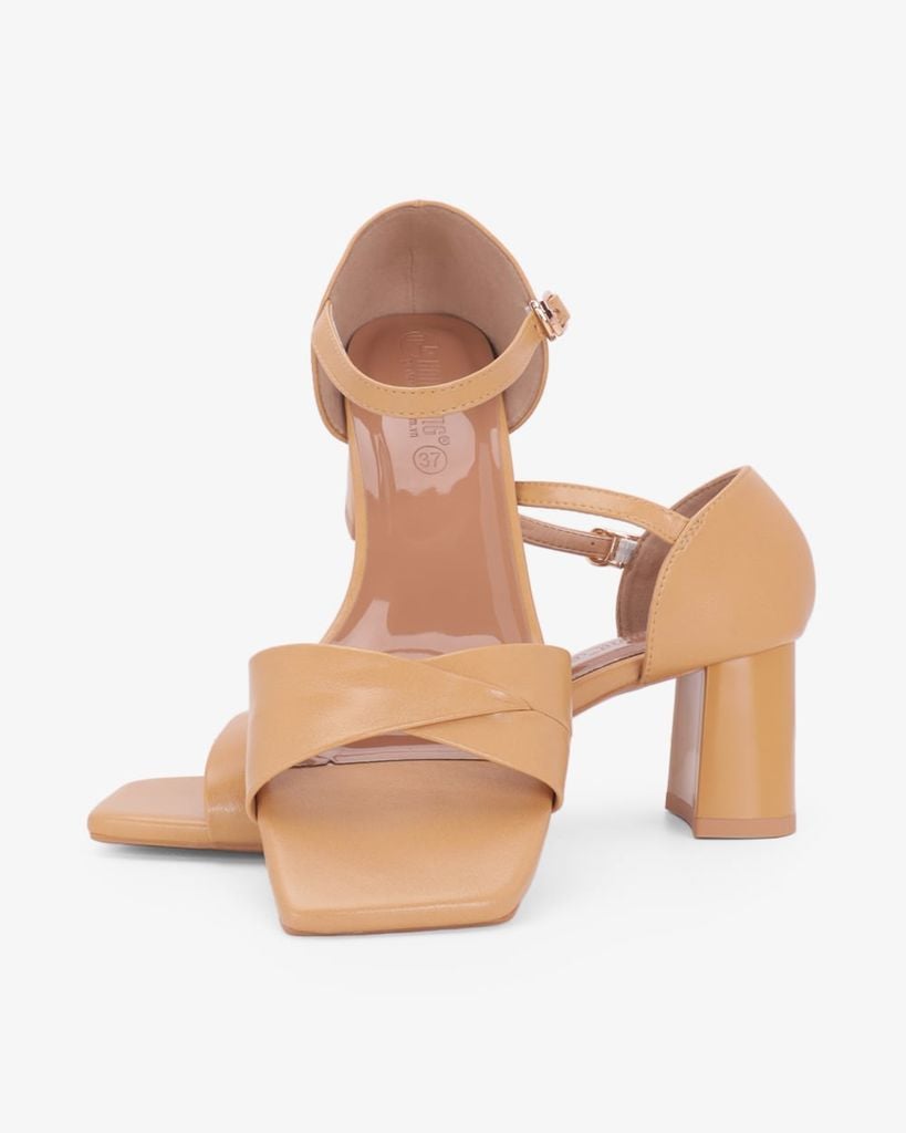 Sandal Cao Gót Hạnh Dung Quai Chéo HD041145AD