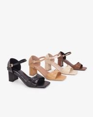 Sandal Cao Gót Hạnh Dung Quai Chéo HD041145AD