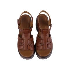 Sandal Cao Gót Hạnh Dung Quai T-Strap Cách Điệu HD04871AD