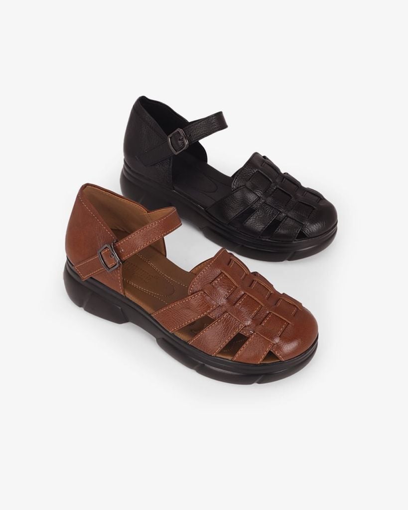 Sandal Xuồng Hạnh Dung Quai Đan Rọ HD04910AD