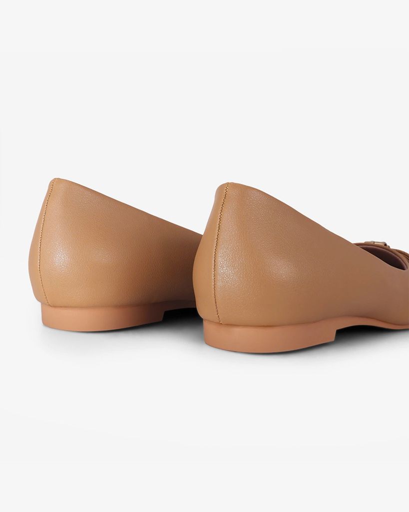 Giày Búp Bê Hạnh Dung Dây Khóa Xoắn HD04980AD