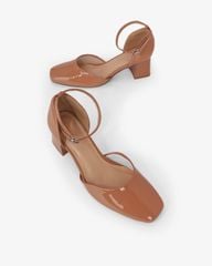 Giày Sandal Hạnh Dung Cao Gót Bít Mũi Vuông HD0661BA