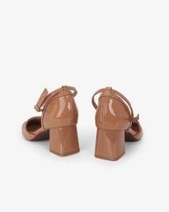 Giày Sandal Hạnh Dung Cao Gót Bít Mũi Vuông HD0661BA