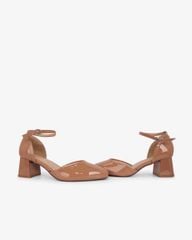 Giày Sandal Hạnh Dung Cao Gót Bít Mũi Vuông HD0661BA