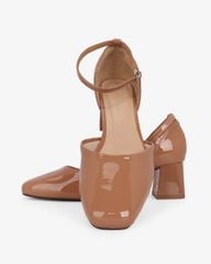 Giày Sandal Hạnh Dung Cao Gót Bít Mũi Vuông HD0661BA