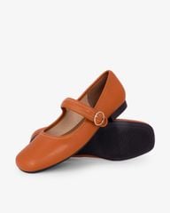 Giày Búp Bê Hạnh Dung Mũi Vuông Trơn HD11109AV