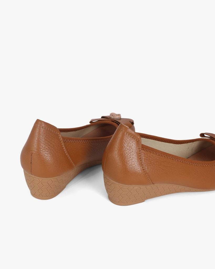 Giày Đế Xuồng Hạnh Dung Nơ Hoa HD11113AV