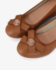 Giày Đế Xuồng Hạnh Dung Nơ Hoa HD11113AV