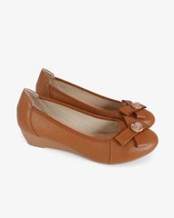 Giày Đế Xuồng Hạnh Dung Nơ Hoa HD11113AV