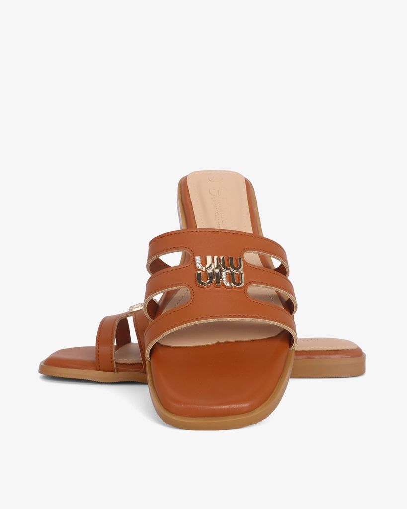 Dép Xẹp Hạnh Dung Quai Ngang Khóa Min HD11125AV