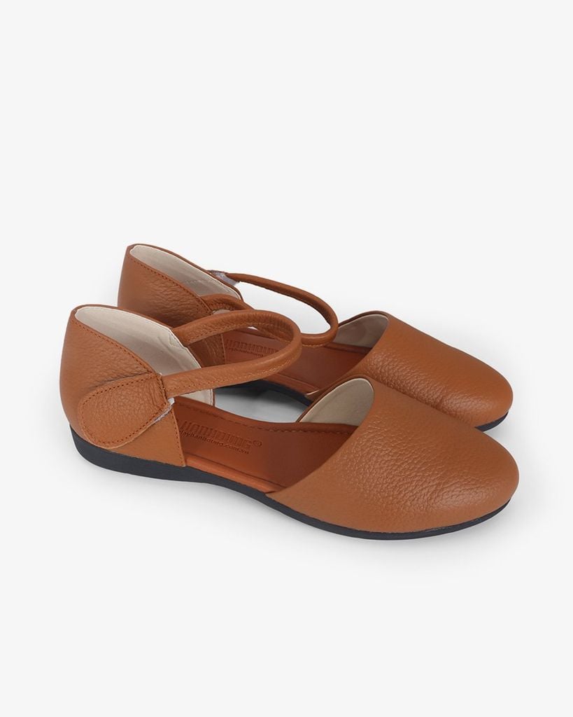 Sandal Hạnh Dung Bít Mũi Tròn HD11127AV