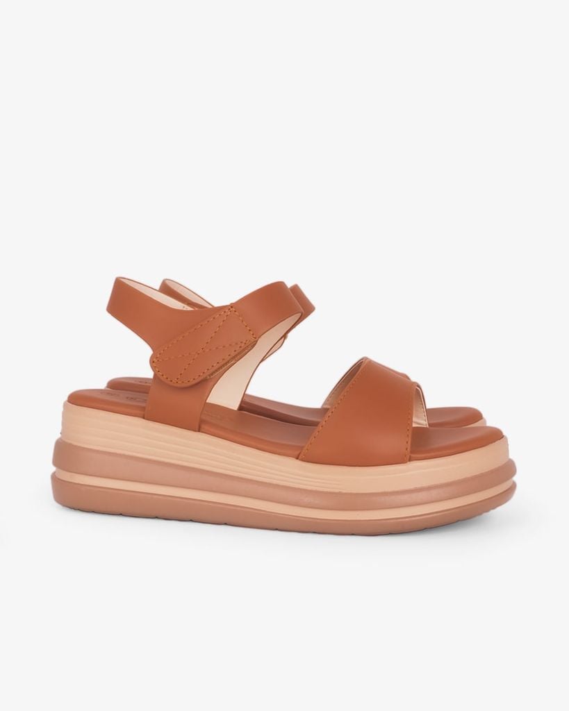 Sandal Đế Xuồng Hạnh Dung Quai Ngang Cong HD11150AV