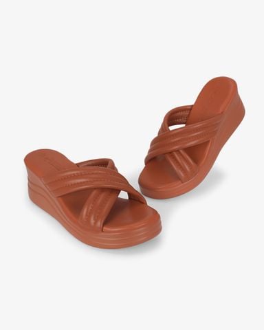 Dép Đế Xuồng Hạnh Dung Quai Đan Chéo HD11151AV