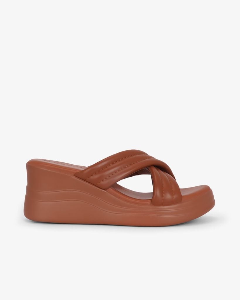 Dép Đế Xuồng Hạnh Dung Quai Đan Chéo HD11151AV