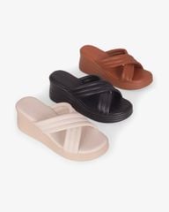 Dép Đế Xuồng Hạnh Dung Quai Đan Chéo HD11151AV